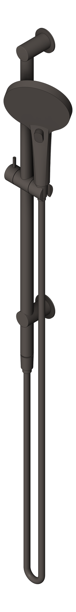 Navigate to Shower Rail Nero Mecca