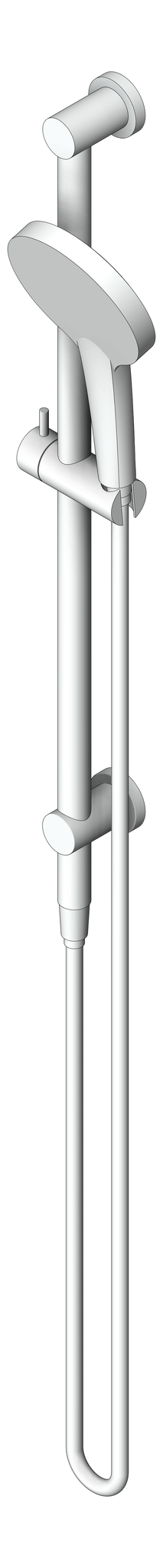 Navigate to Shower Rail Nero Mecca AirShowerII