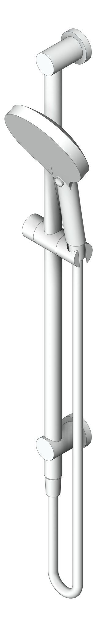 Shower Rail Nero Serenity