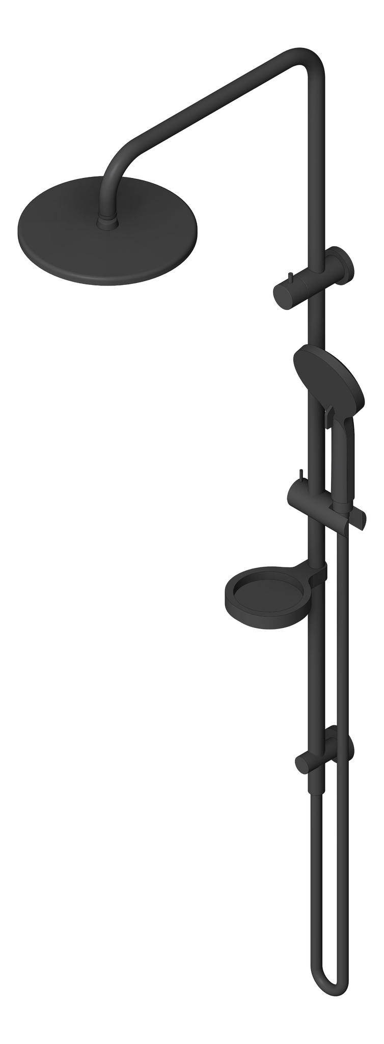 Image of Shower Twin Nero Project Builder Set