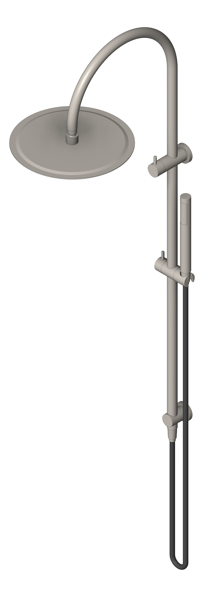 Navigate to Shower Twin Nero Zen OutdoorHose