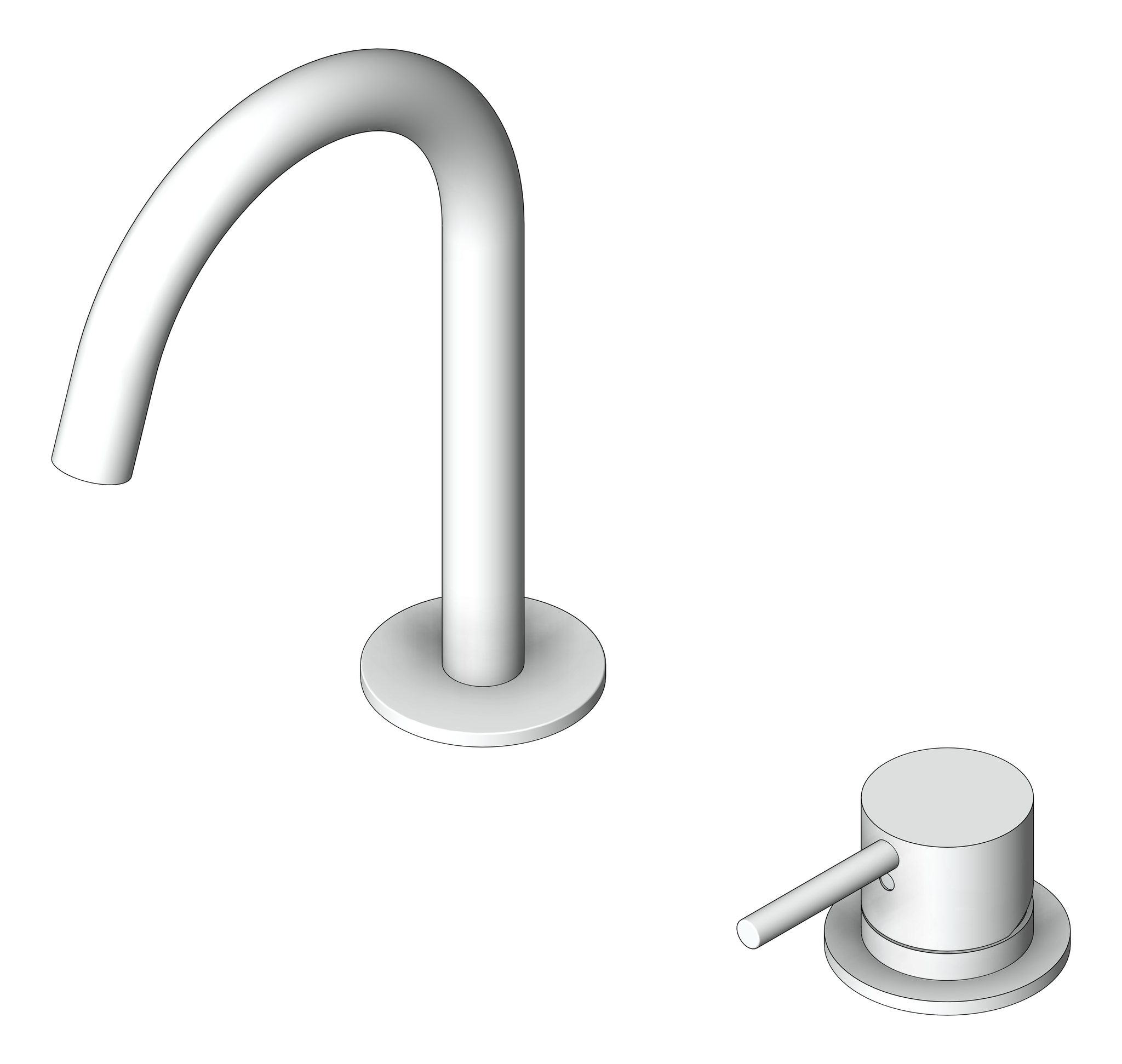 Image of MixerSet Basin Nero Mecca Arc