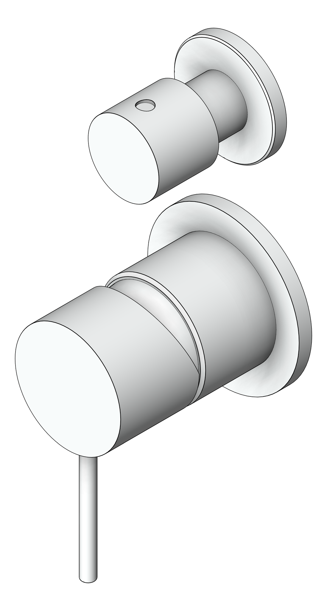 Navigate to MixerTap Diverter Nero Mecca Split