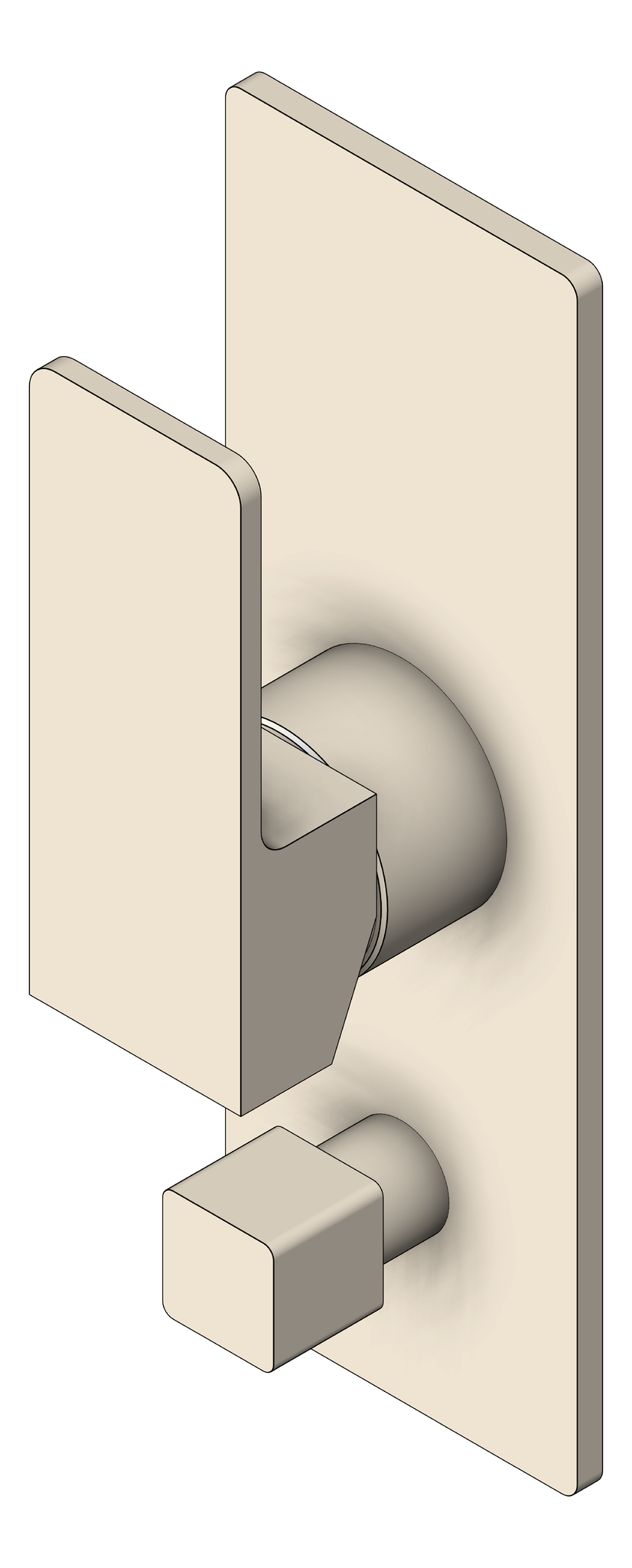 Image of MixerTap Shower Nero Celia Diverter