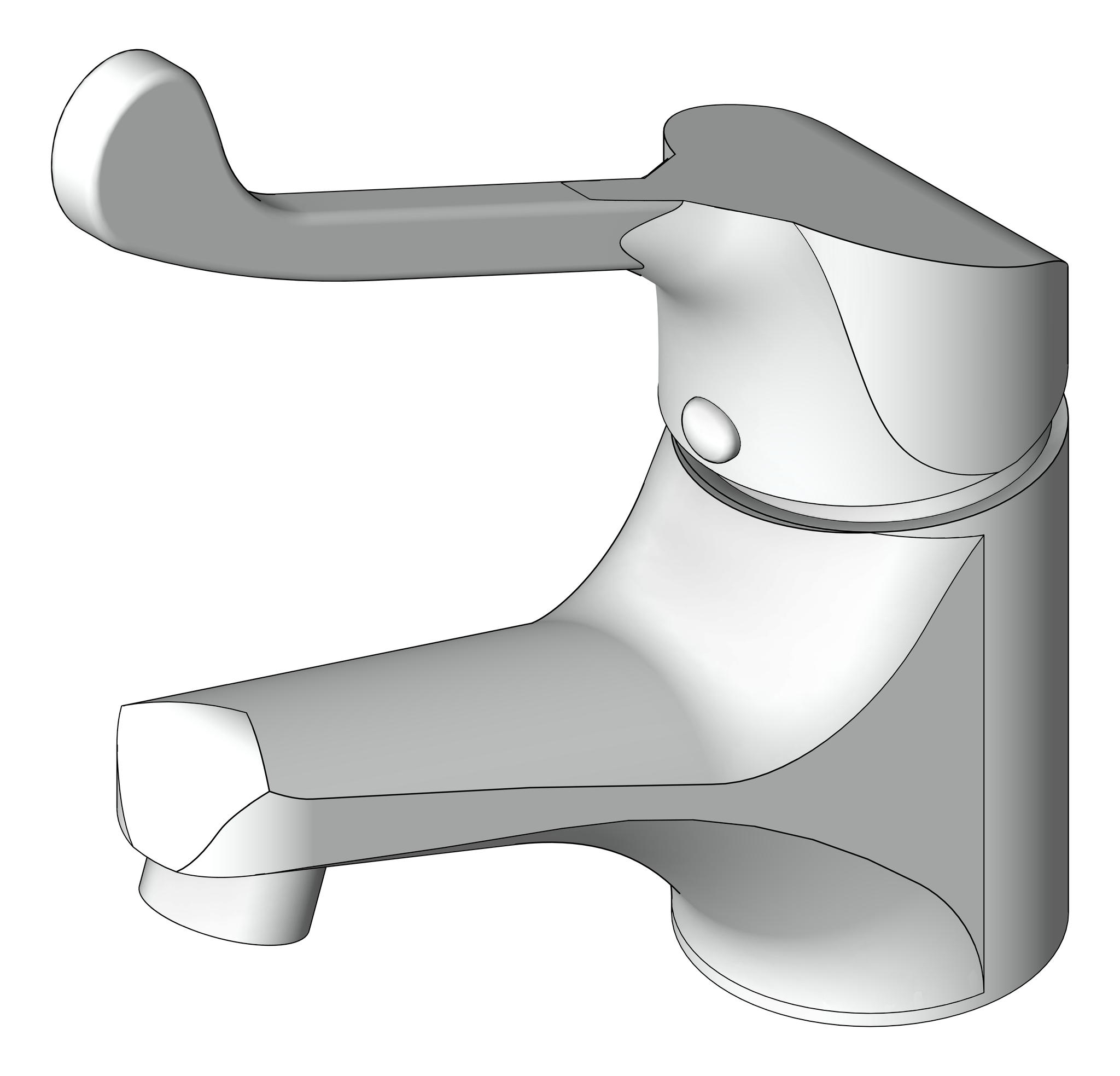 Navigate to Mixer Basin Nero ClassicCare