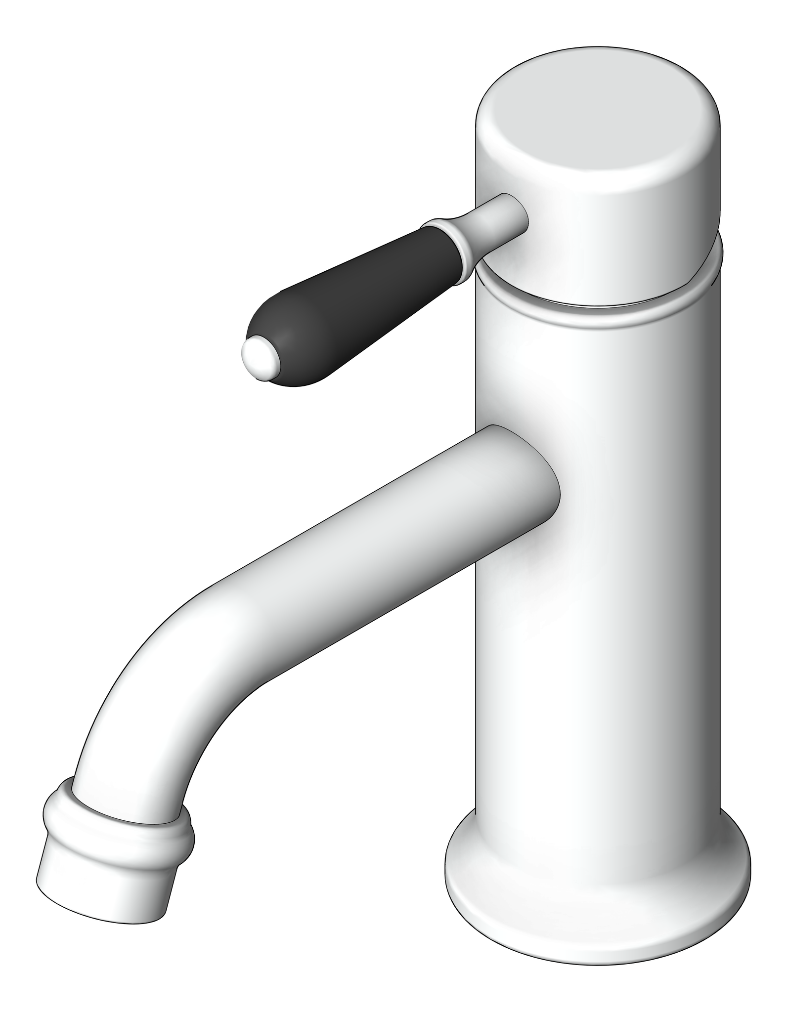 Navigate to Mixer Basin Nero York Straight