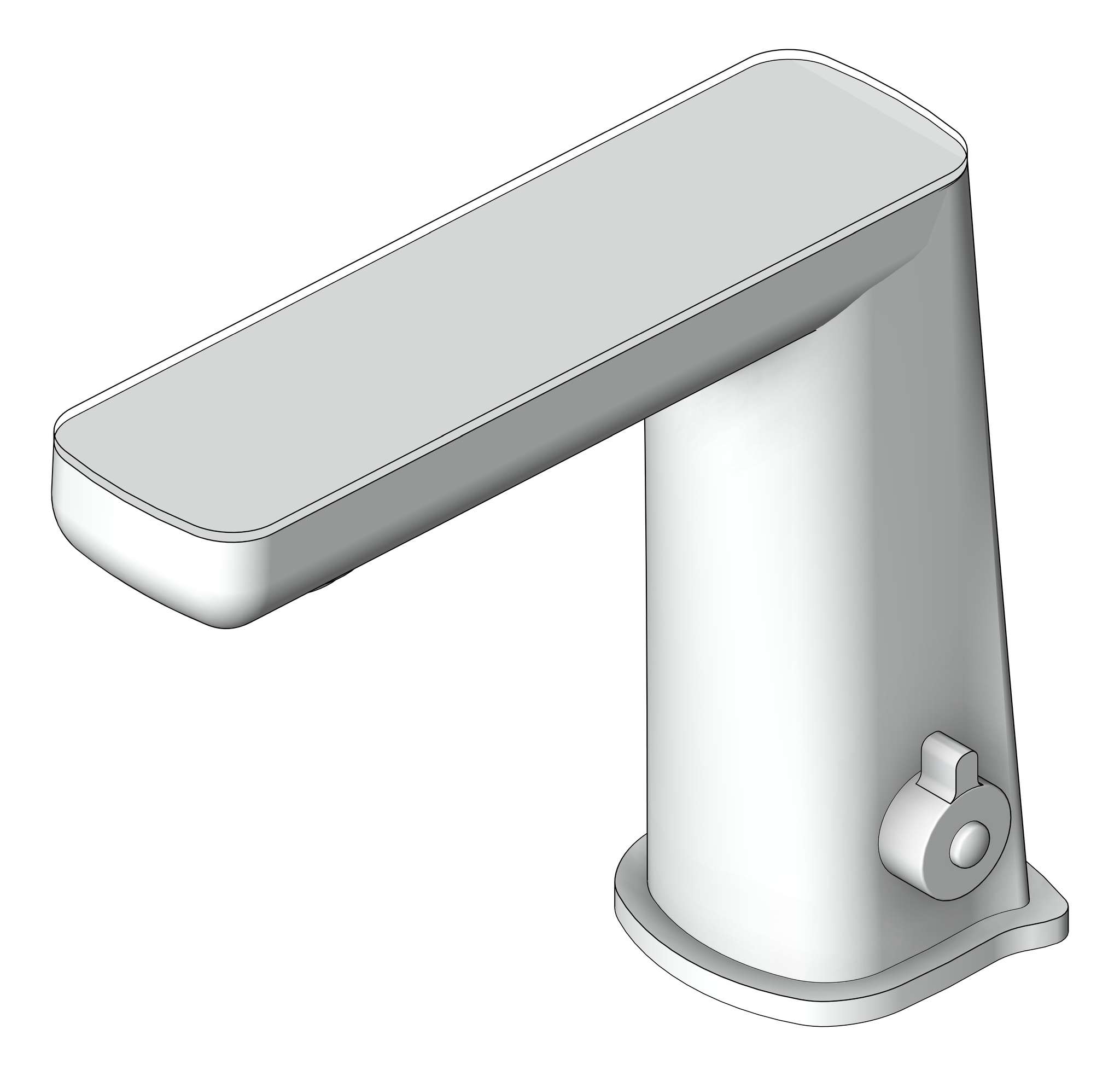 Navigate to Mixer Hob Nero Claudia Sensor BlackTopDisplay