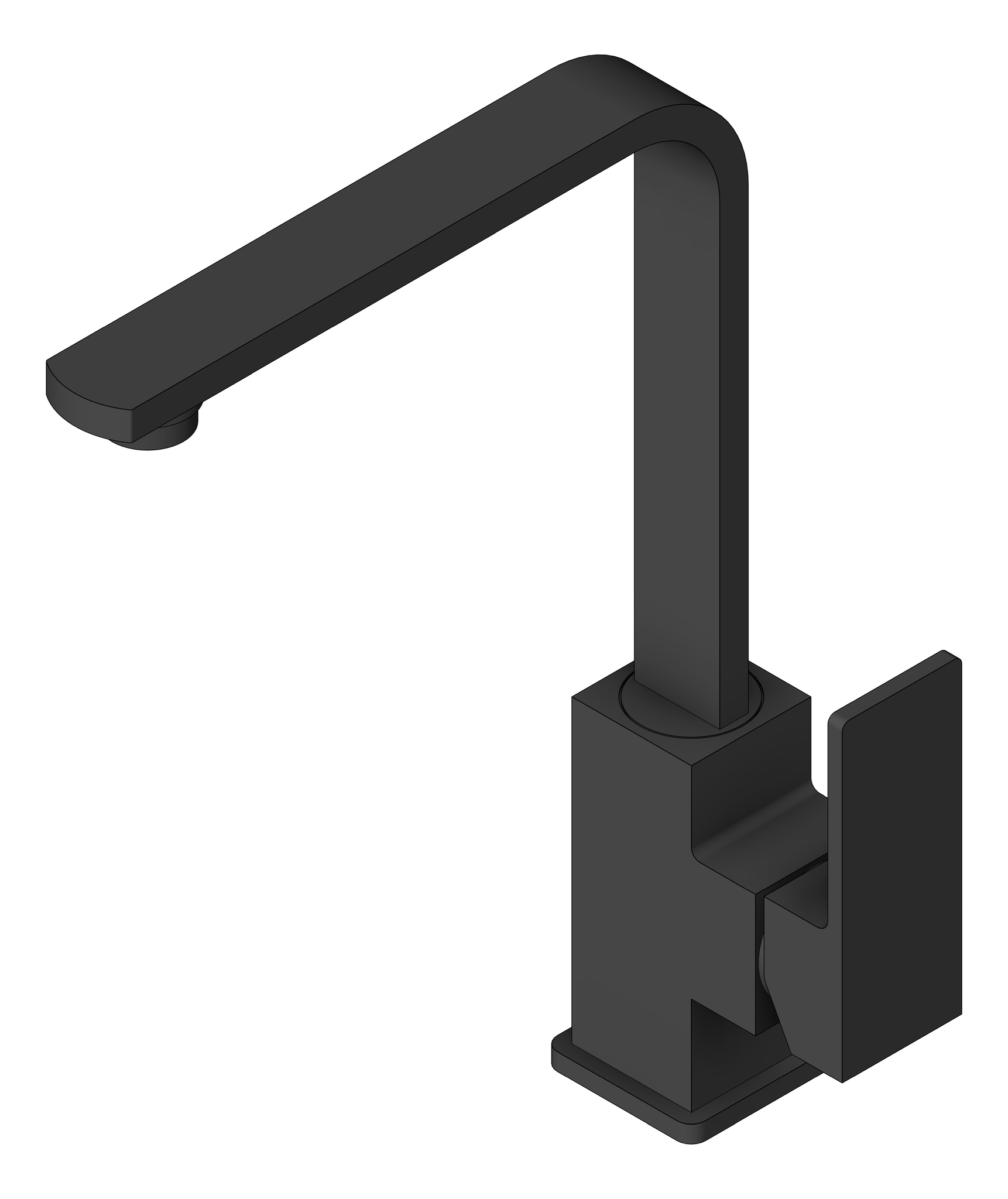 Image of Mixer Kitchen Nero Celia Builder