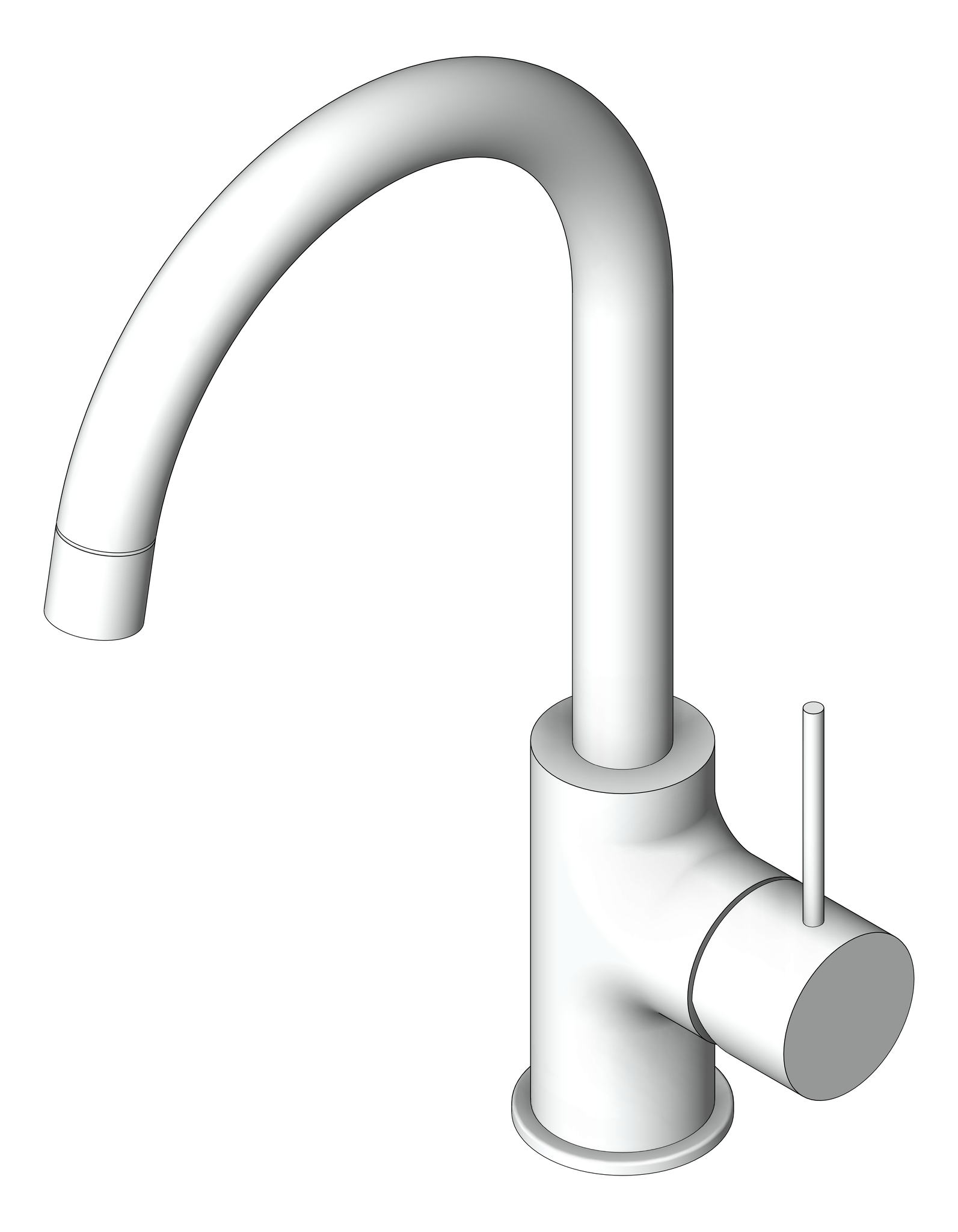 Navigate to Mixer Sink Nero Mecca Kitchen