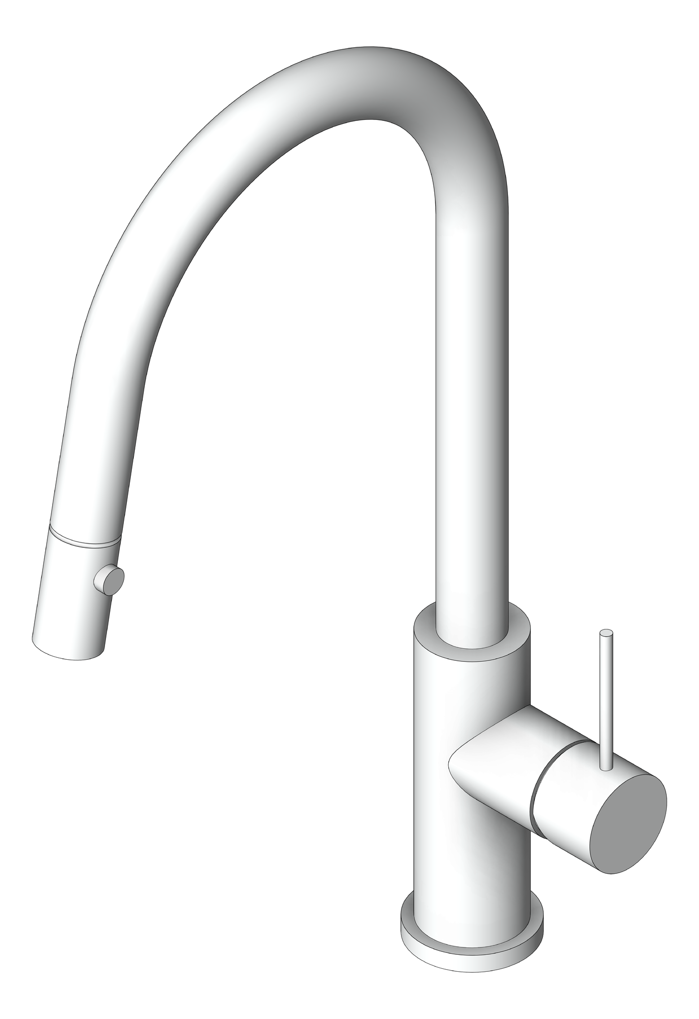 Image of Mixer Sink Nero Mecca PullOut VeggieSpray