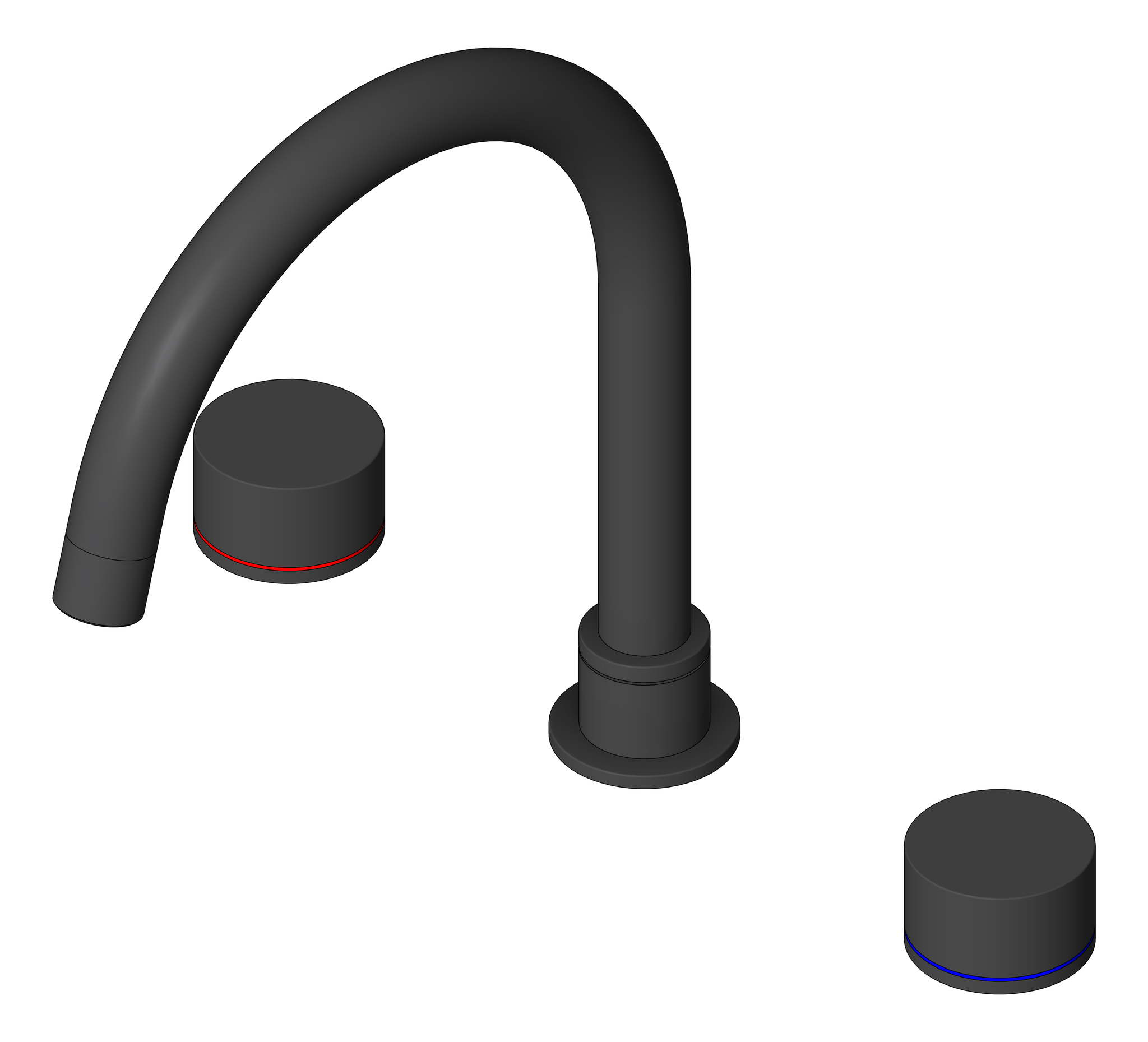 Navigate to TapSet Bath Nero Kara