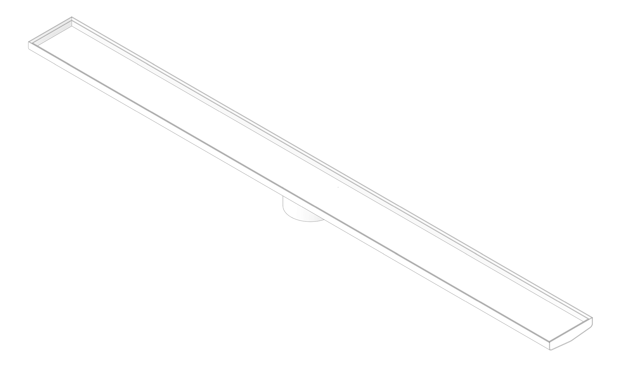 3D Documentation Image of Drain Shower RadiantAustralia Grate