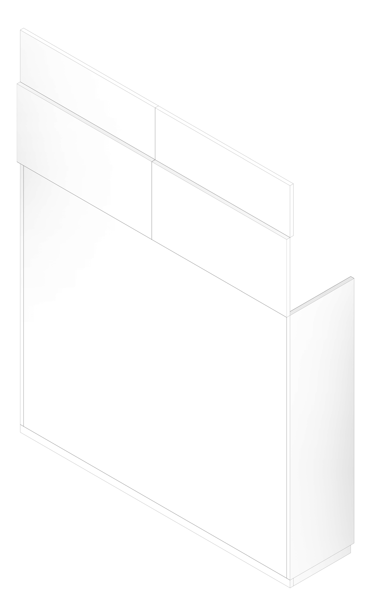 3D Documentation Image of JOINERY Teaching Cupboard Type6 AVUnit-3100x2400mm