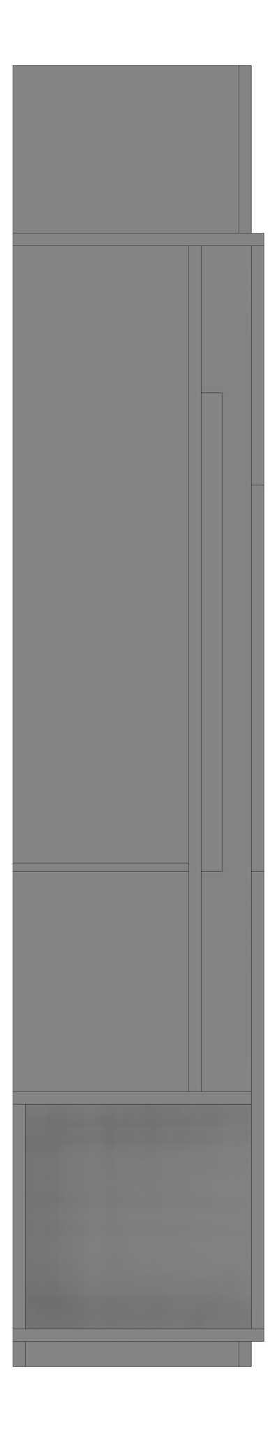 Front Image of JOINERY Teaching Wall Type1 GLS