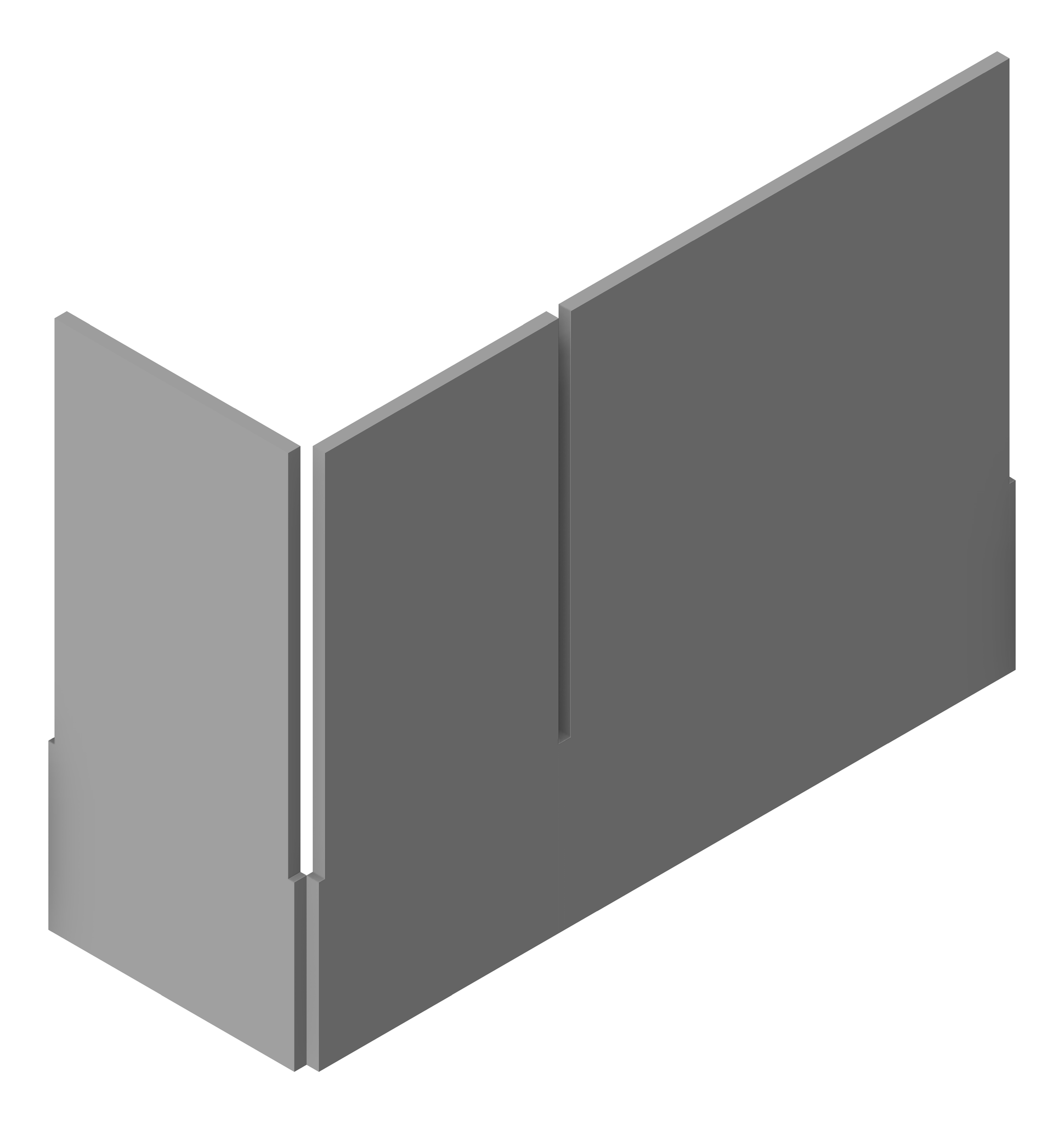 BALUSTRADE External Circulation Corner 1700+600mm