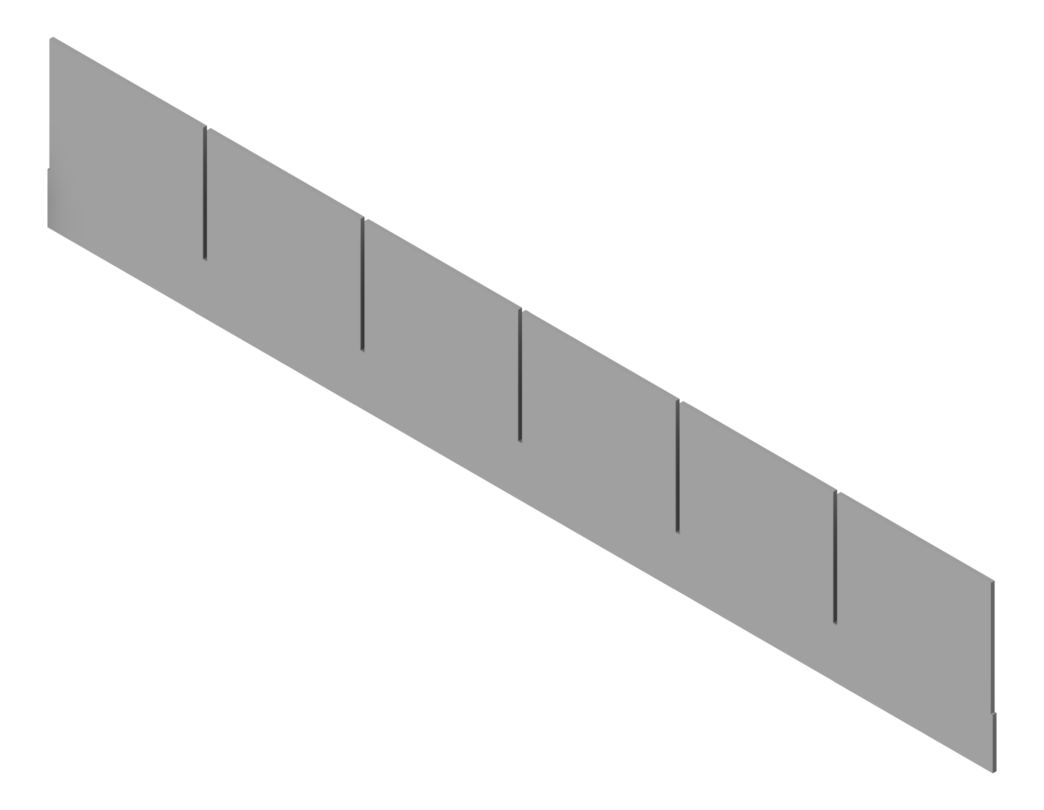 BALUSTRADE External Circulation Type1A 7500mm