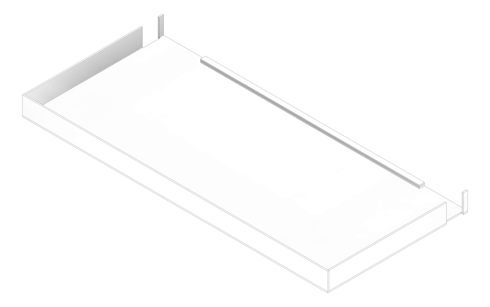 3D Documentation Image of BULKHEAD Assembly Internal Type3 446x7200mm