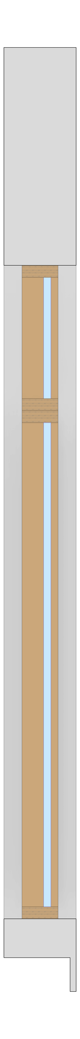 Left Image of FACADE Assembly Admin Type3A 3900x7500mm