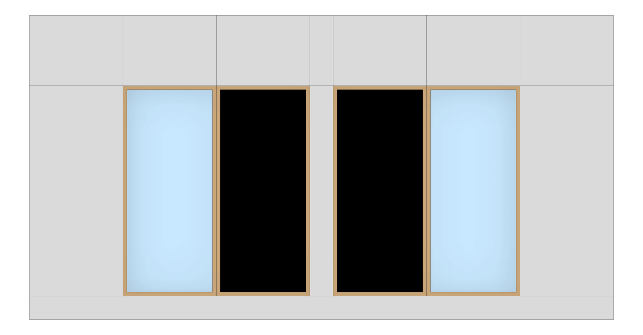 Front Image of FACADE Assembly Food-And-Textile Type1B 3900x7500mm