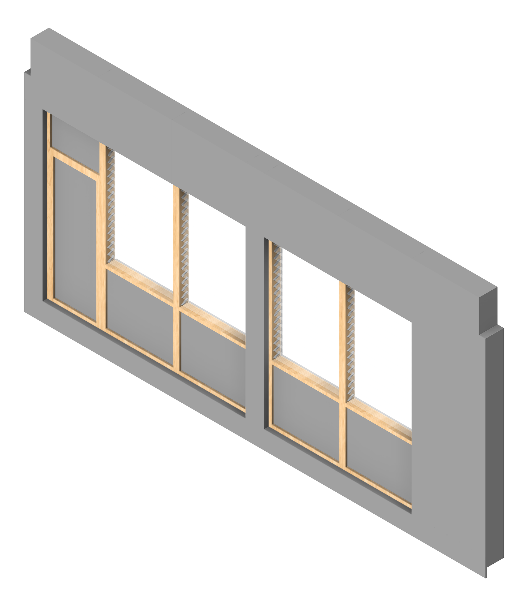 FACADE Assembly Food-And-Textile Type4A 3900x7500mm