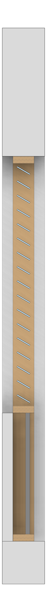 Left Image of FACADE Assembly General Type18B 3900x7500mm