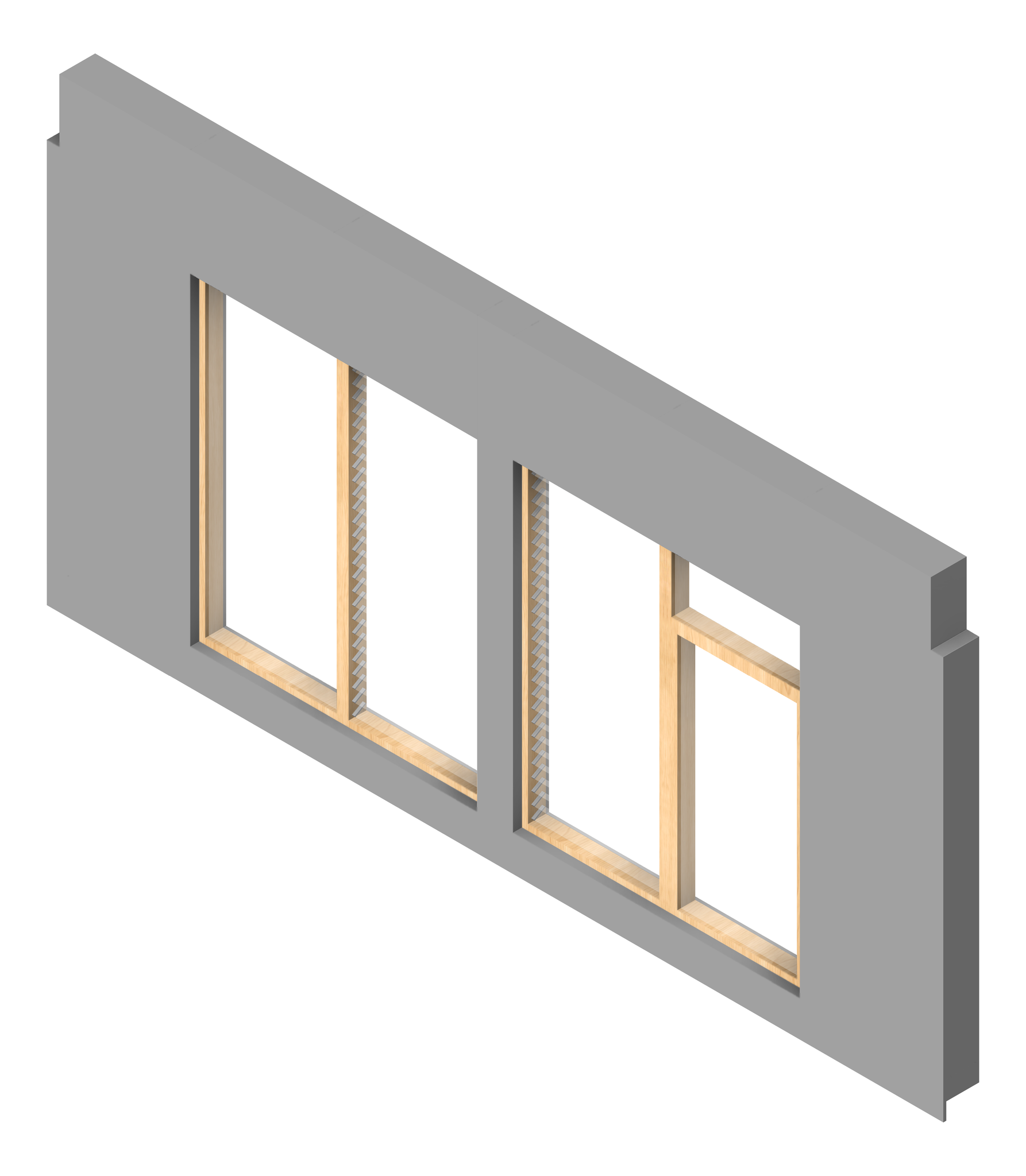 FACADE Assembly General Type2A 3900x7500mm