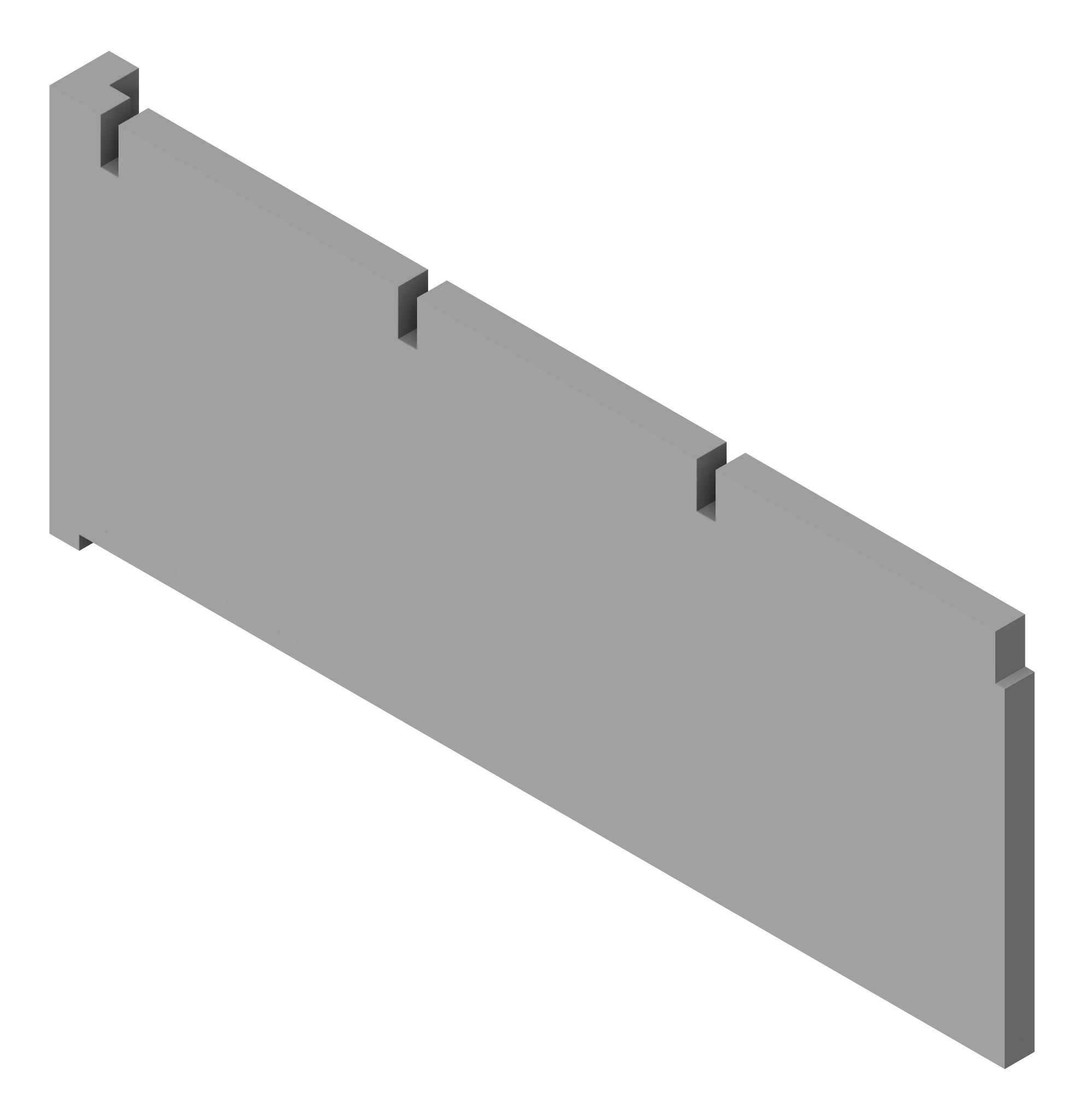 FACADE Assembly General Type3D 3600x9600mm