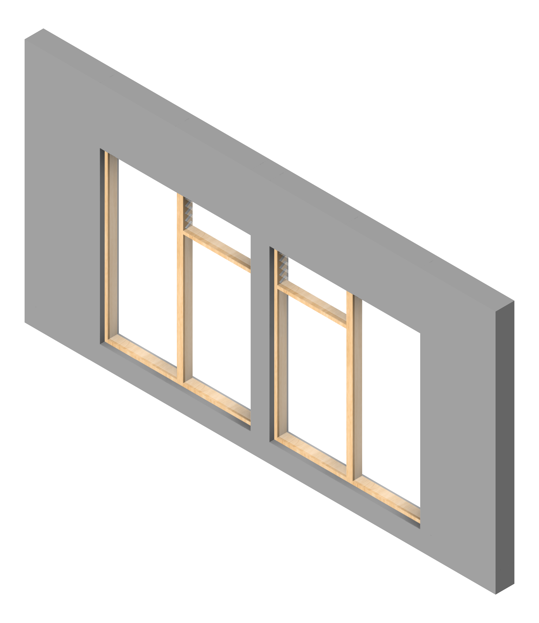 FACADE Assembly General Type5B 3900x7500mm