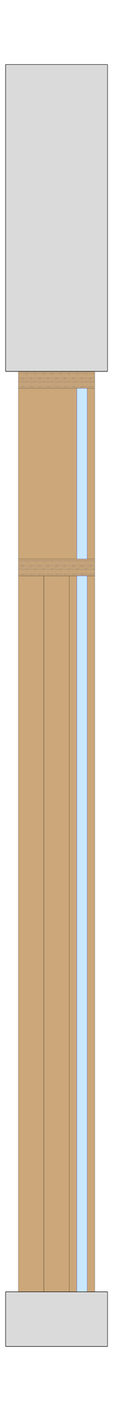 Left Image of FACADE Assembly General Type6D 3600x9600mm