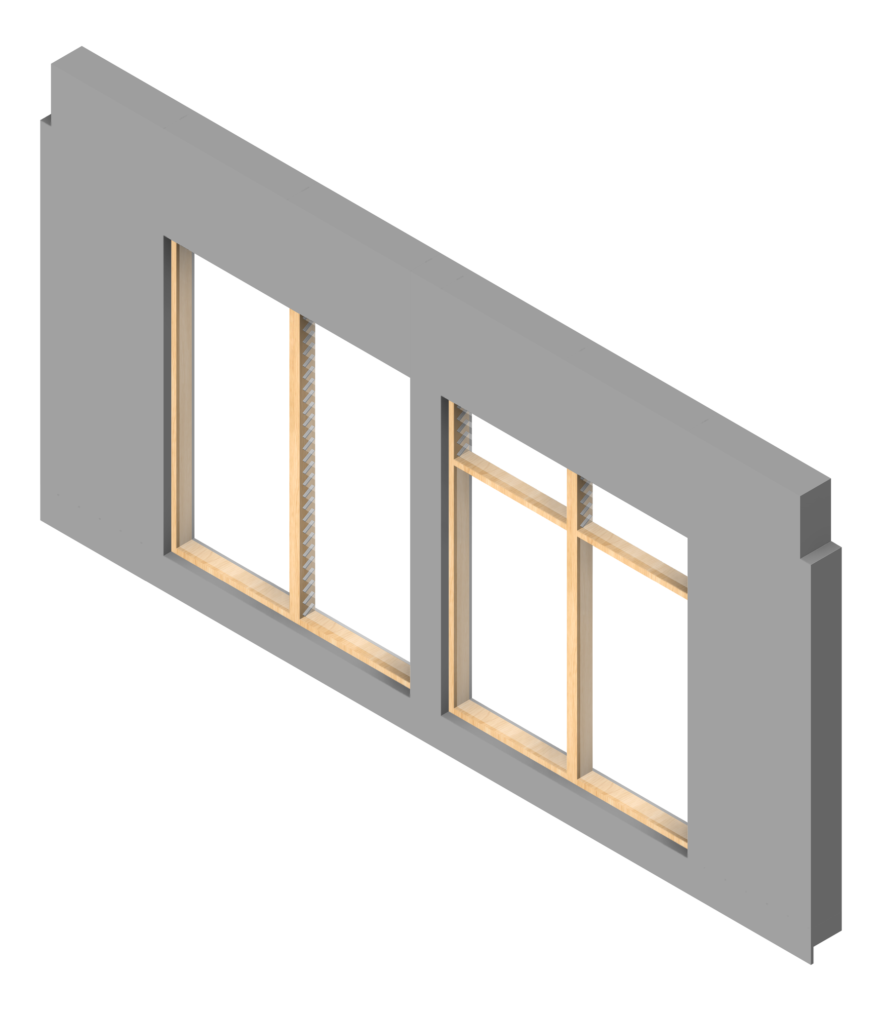 FACADE Assembly General Type7A 3900x7500mm