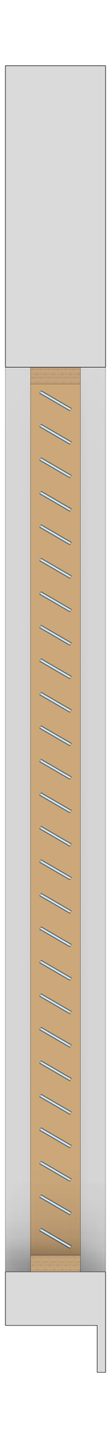 Left Image of FACADE Assembly General Type7A 3900x7500mm