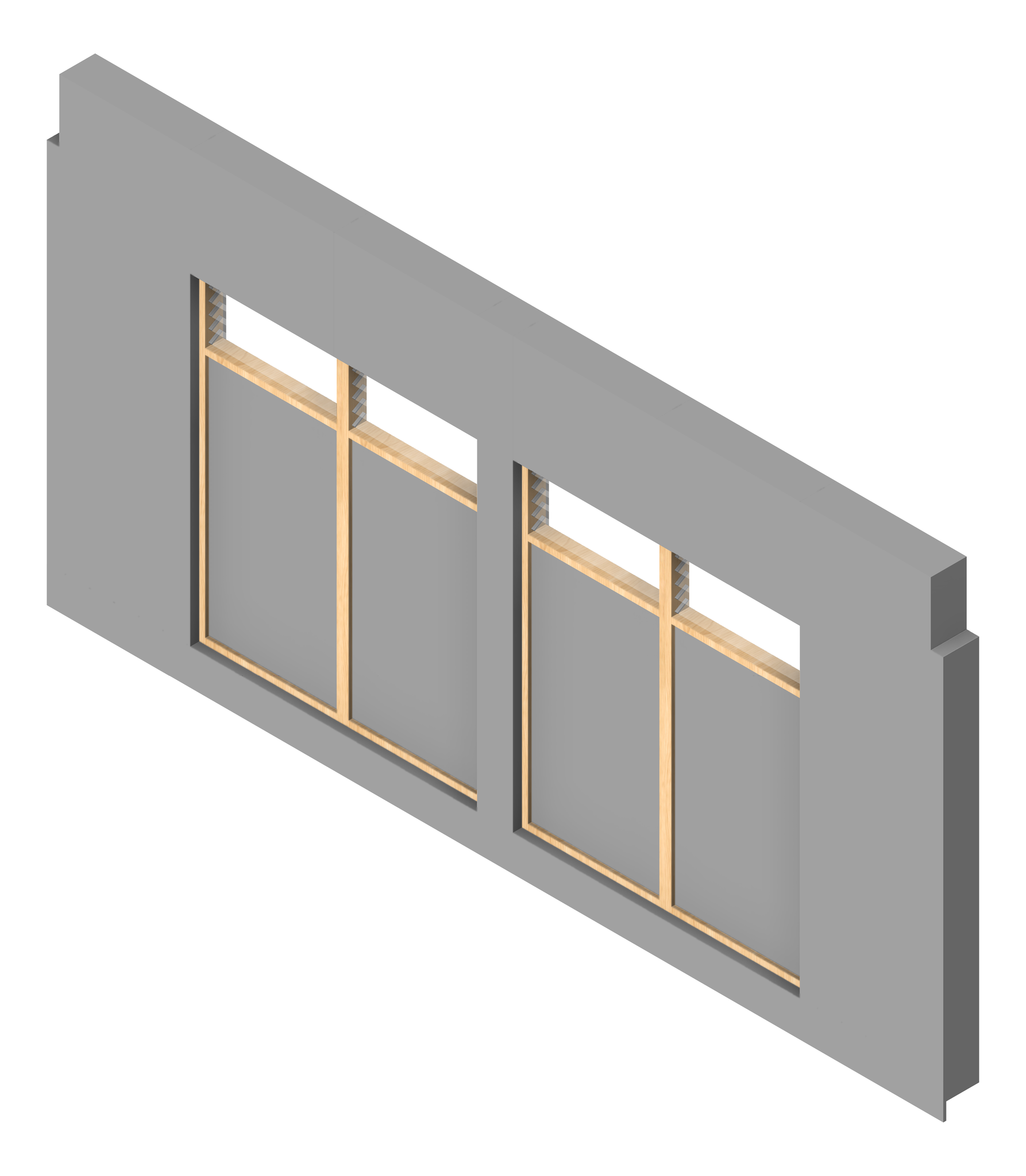 FACADE Assembly Library Type2A 3900x7500mm
