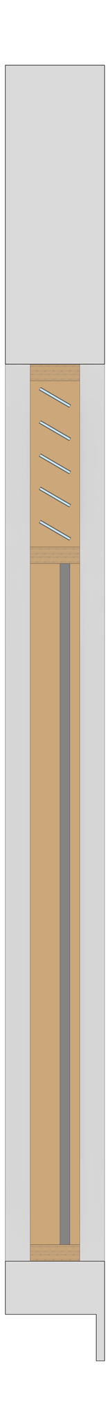 Left Image of FACADE Assembly Library Type2A 3900x7500mm