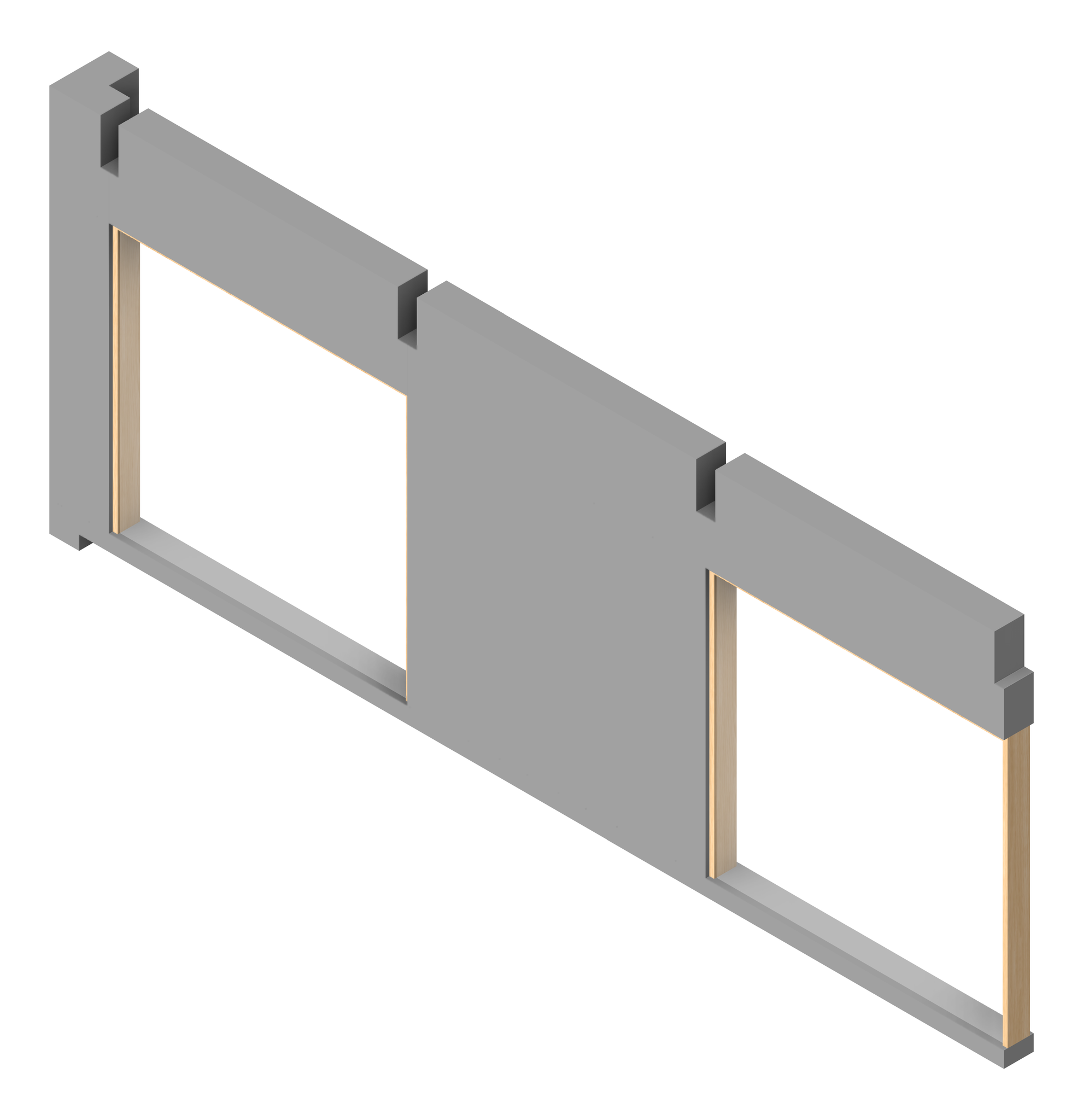 FACADE Assembly Science Type1D 3600x9000mm