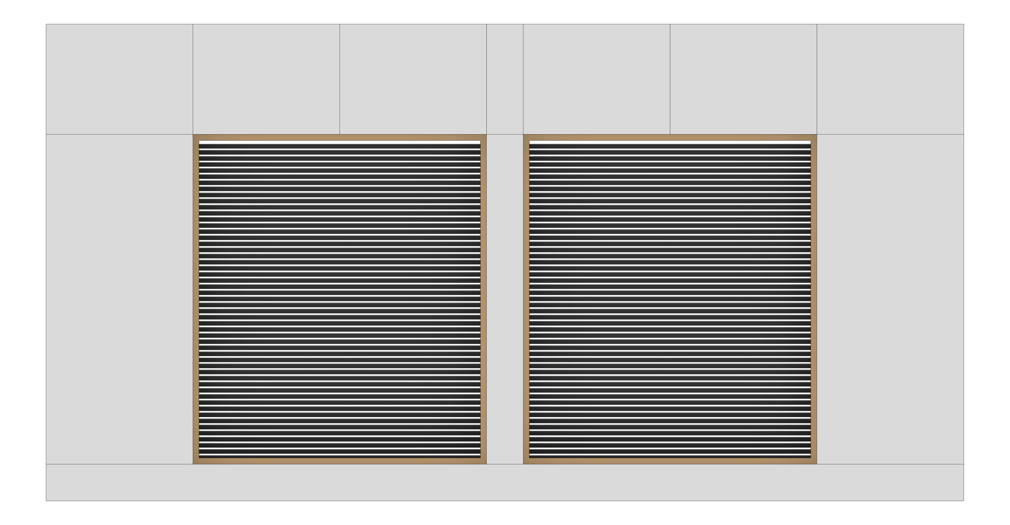 Front Image of FACADE Assembly Services Type1B 3900x7500mm