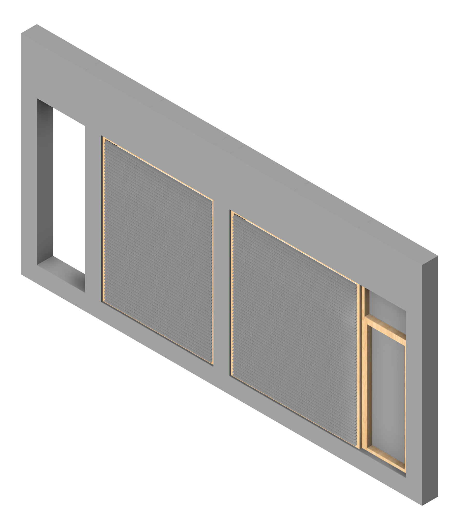 FACADE Assembly Services Type3B 3900x7500mm