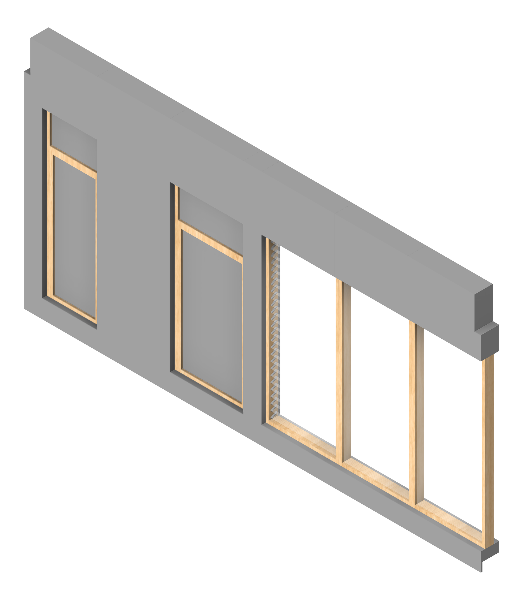 FACADE Assembly Services Type6A 3900x7500mm