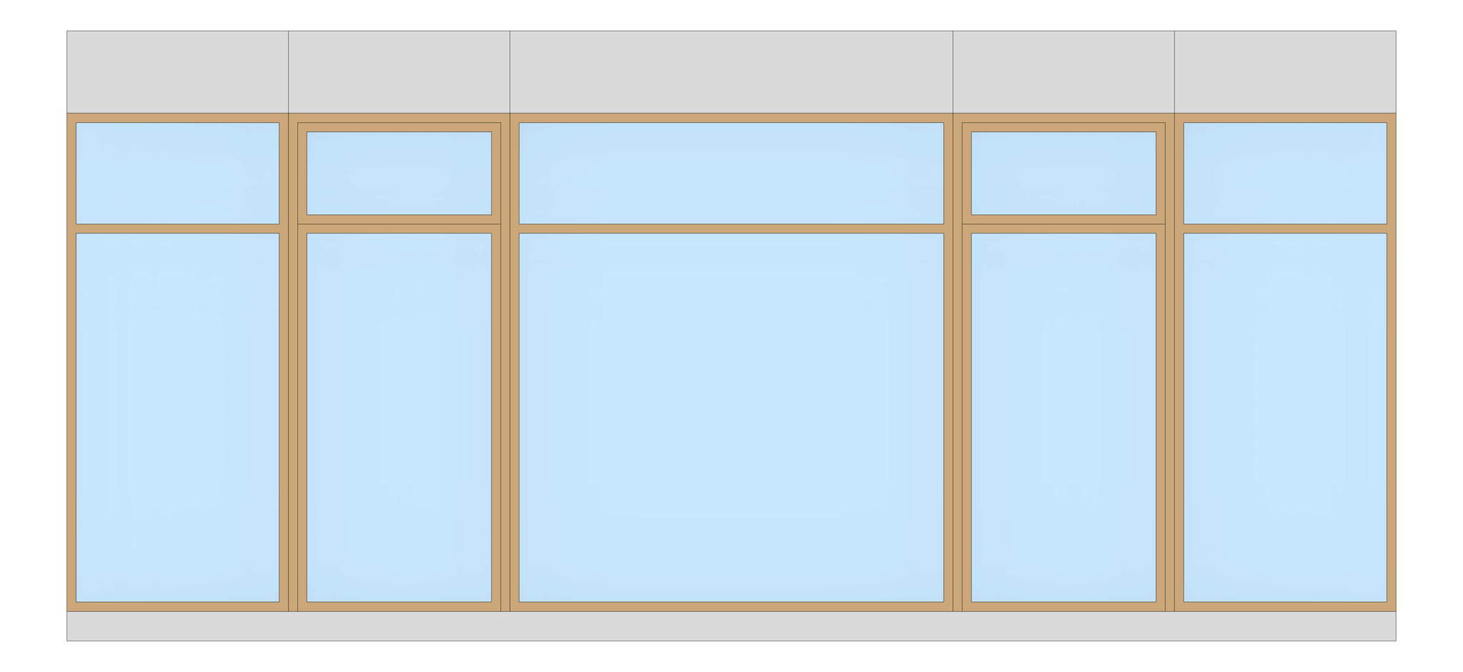 Front Image of WALL Assembly Partition TypeA2 3146x7200mm