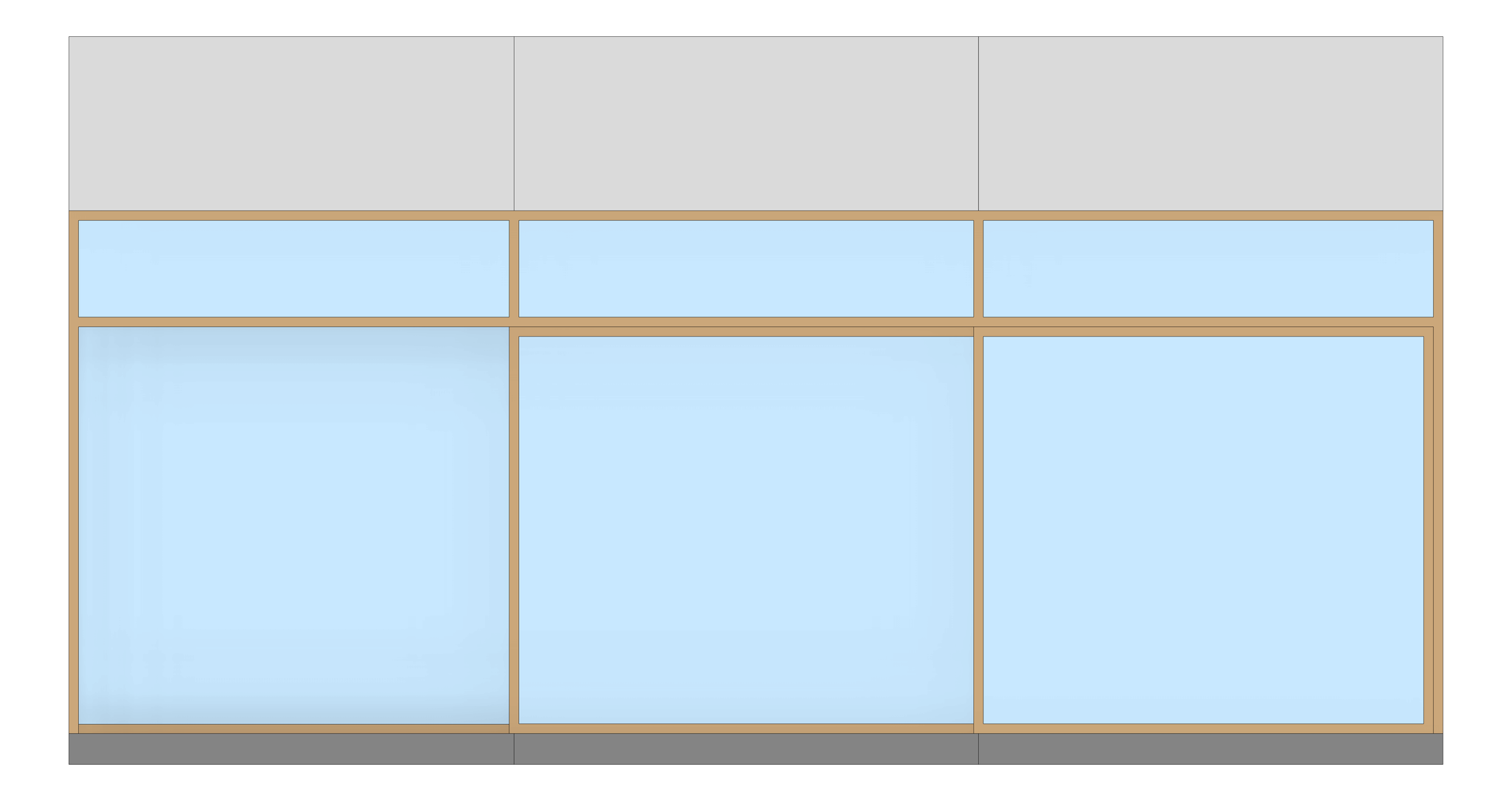 Front Image of WALL Assembly Partition TypeA5 3146x7100mm