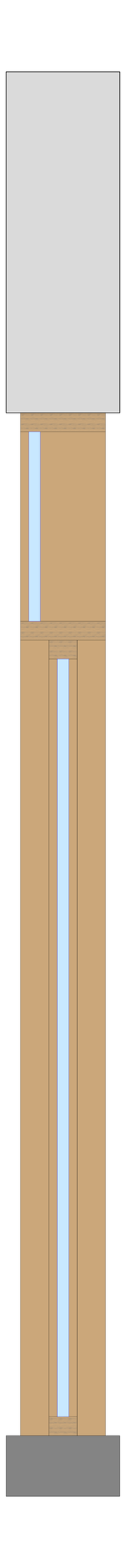 Left Image of WALL Assembly Partition TypeA5 3146x7100mm