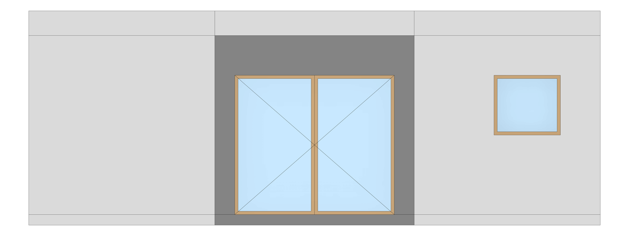Front Image of WALL Assembly Partition TypeB10 3072x8600mm