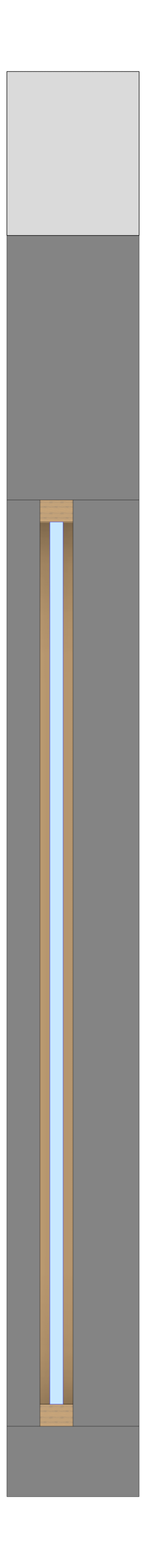 Left Image of WALL Assembly Partition TypeB10 3072x8600mm