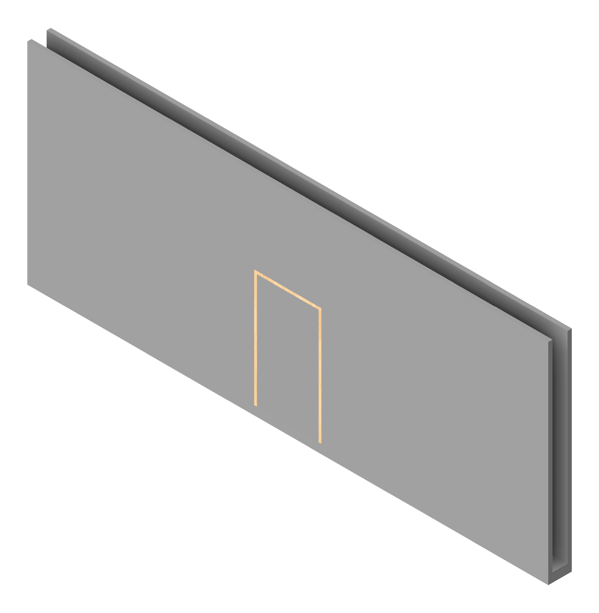 WALL Assembly Partition TypeB11 3760x9300mm