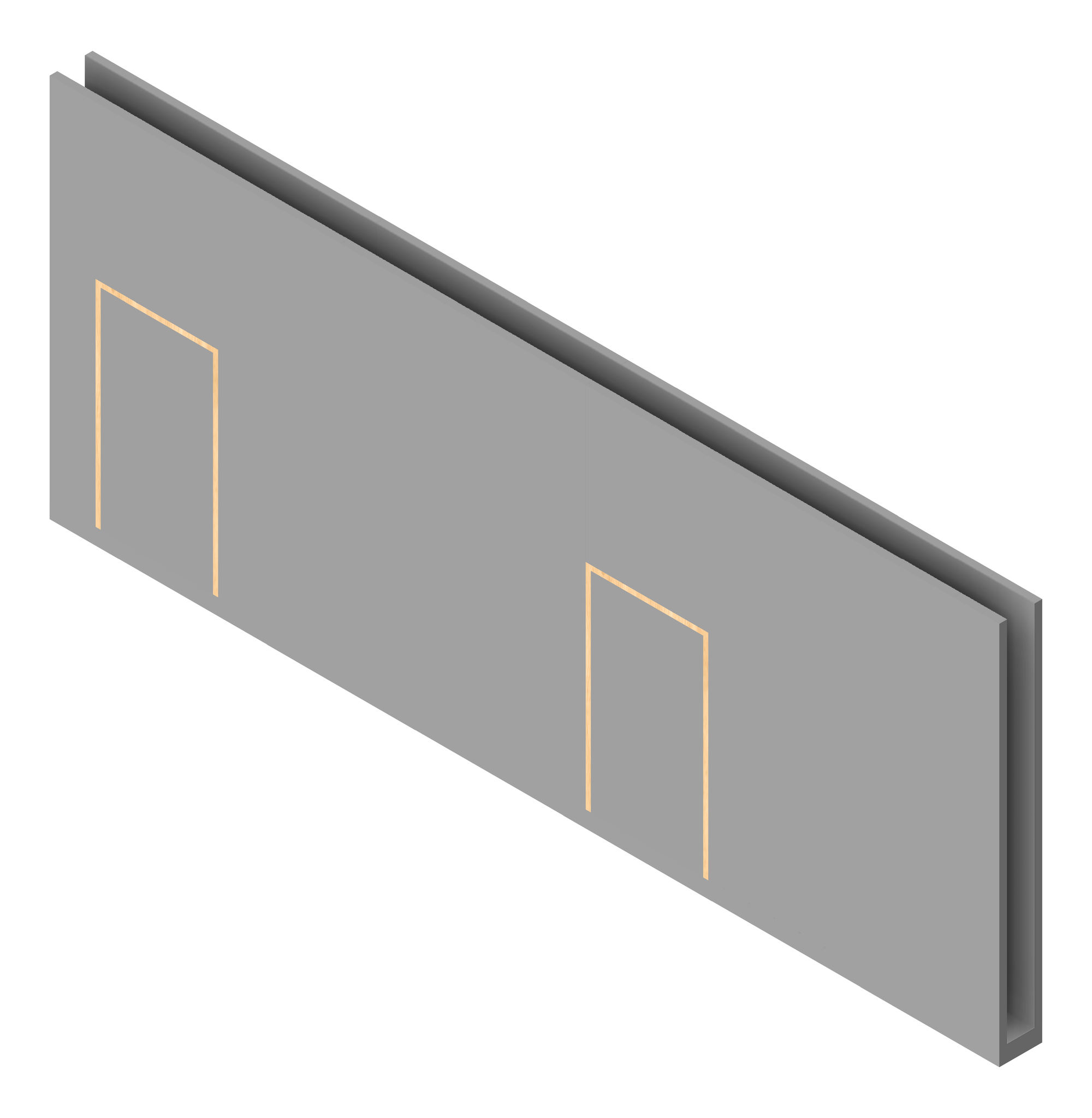 WALL Assembly Partition TypeB12 3760x9300mm
