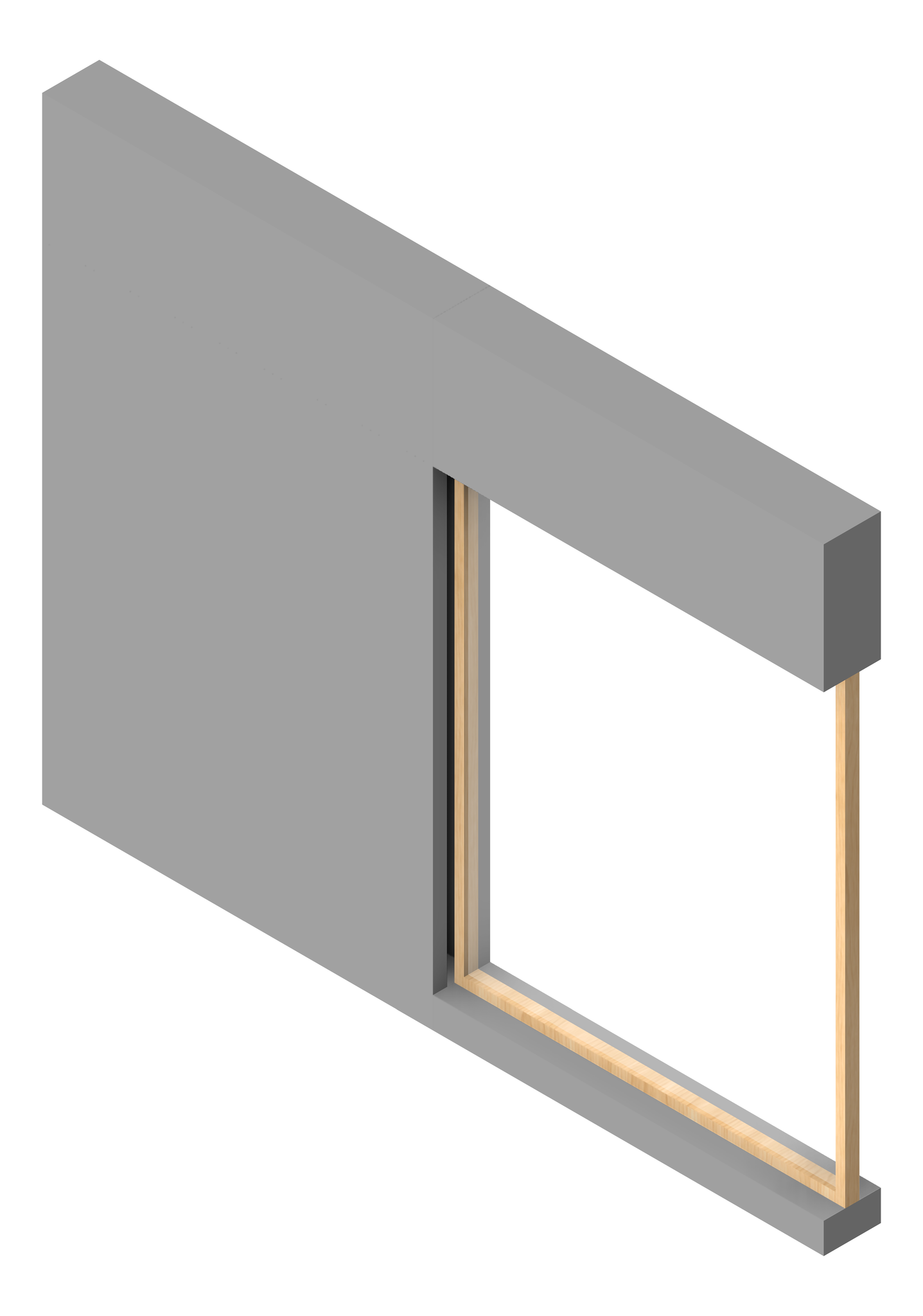 WALL Assembly Partition TypeB13 3072x4100mm