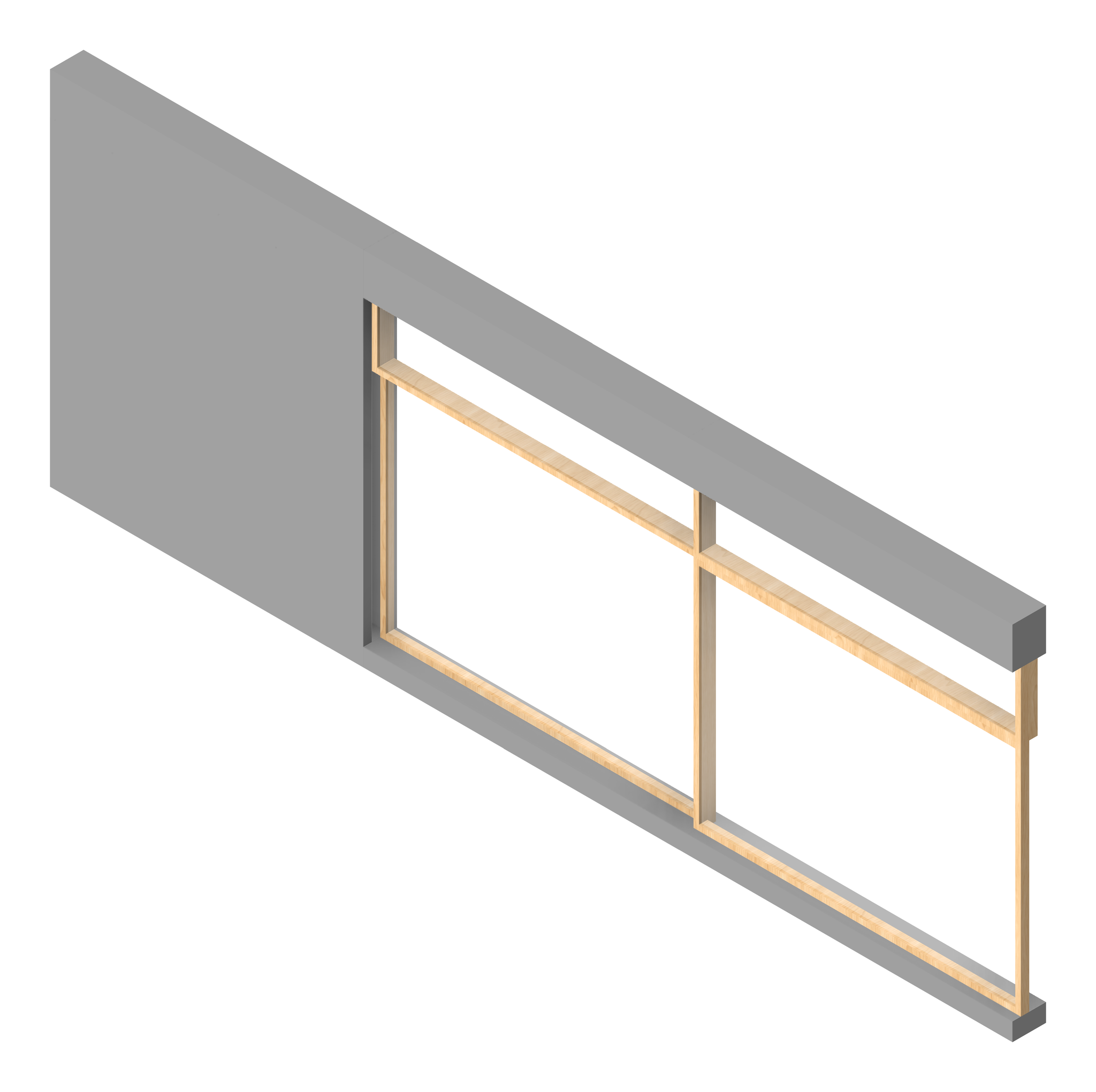 WALL Assembly Partition TypeB1 3072x8600mm