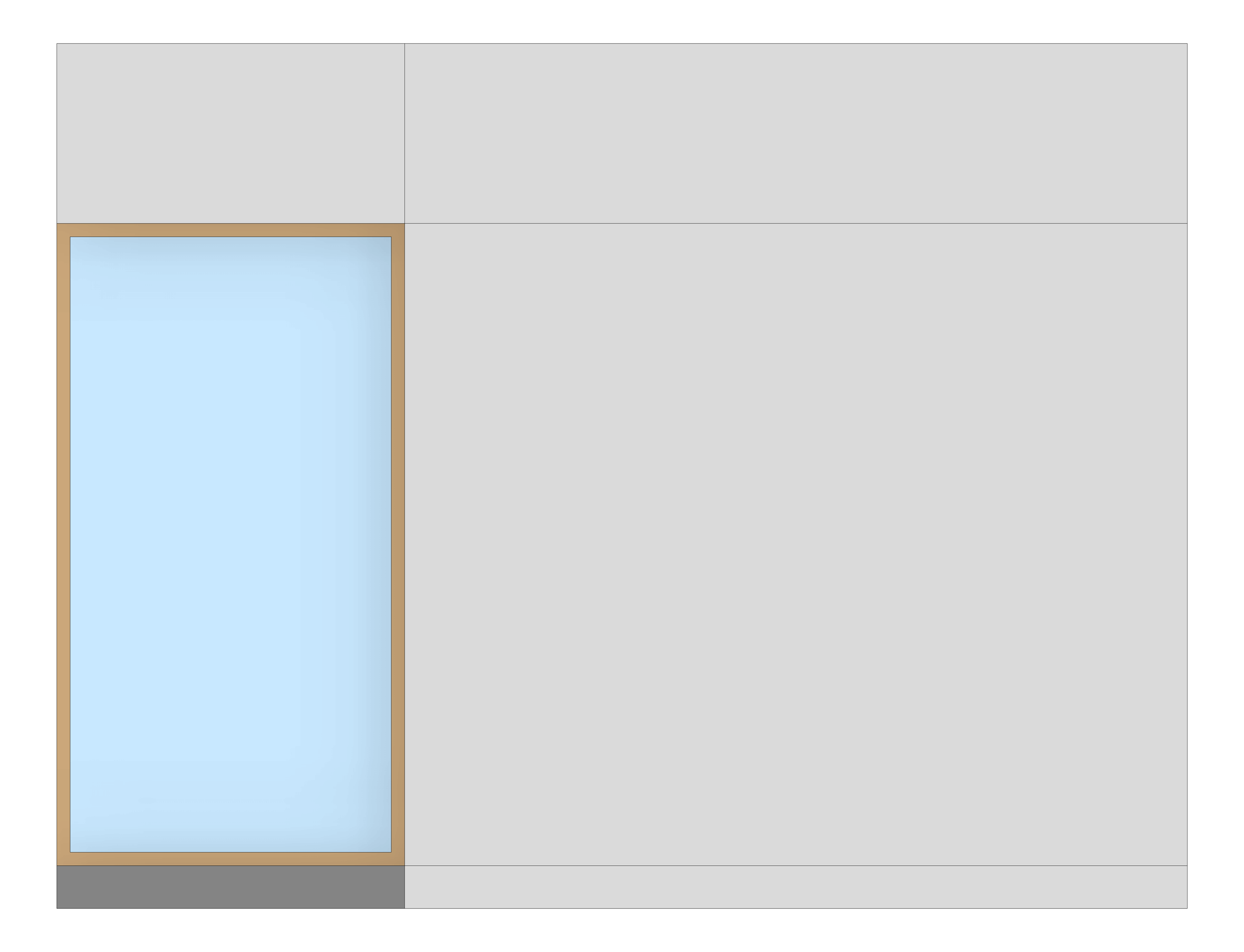 Front Image of WALL Assembly Partition TypeB3 3072x4225mm