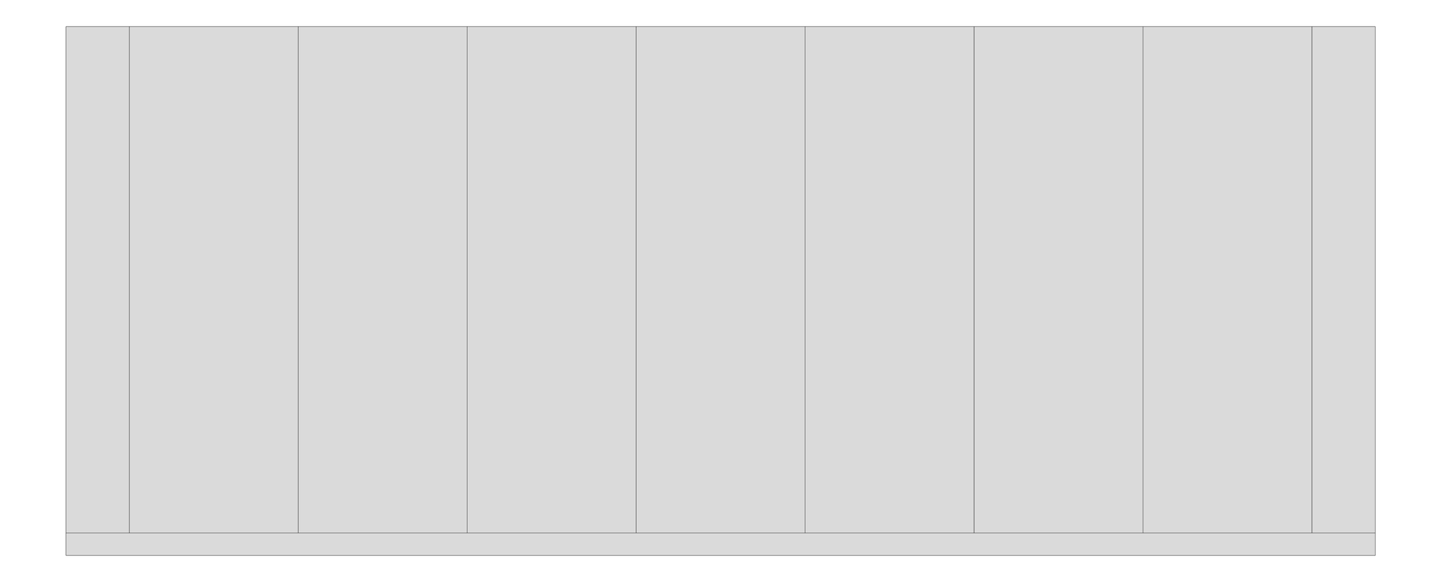 Front Image of WALL Assembly Partition TypeB5 3760x9300mm