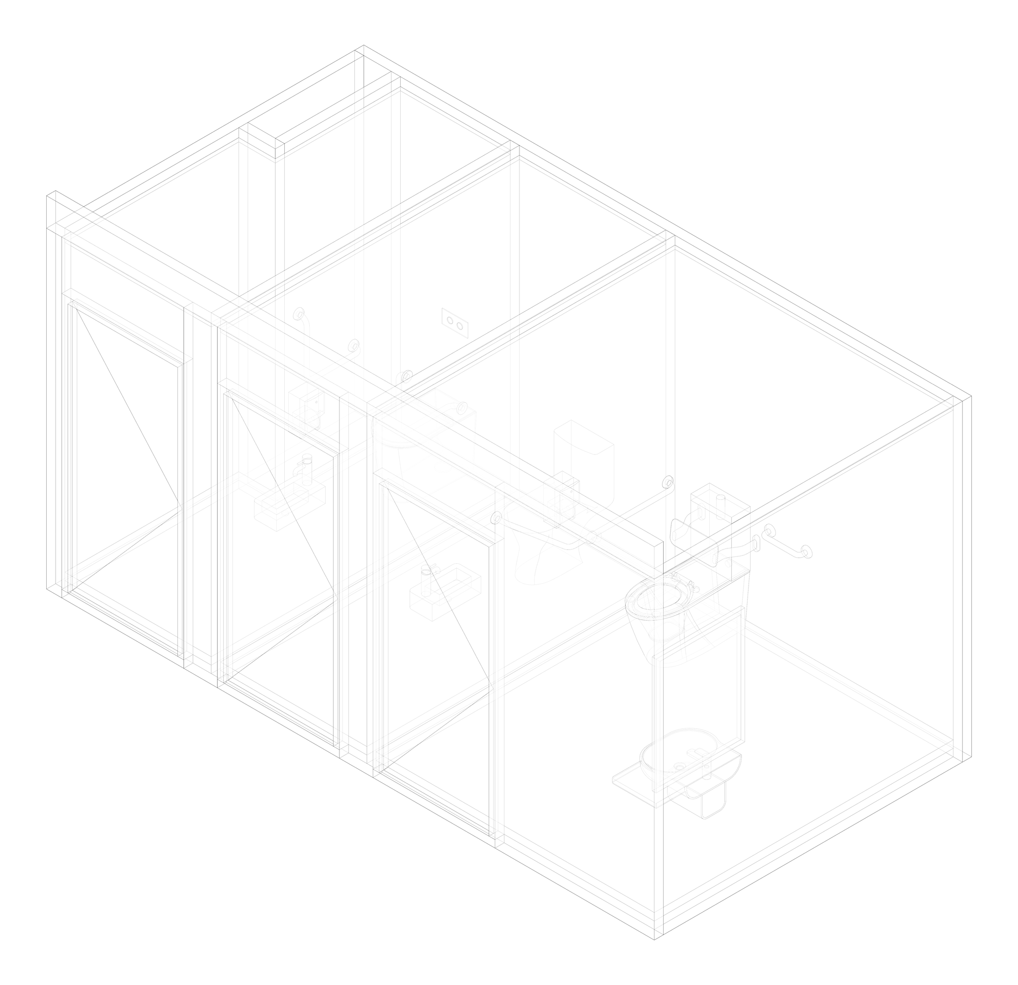 3D Documentation Image of AMENITIES Assembly Internal Type1 3Cubicle
