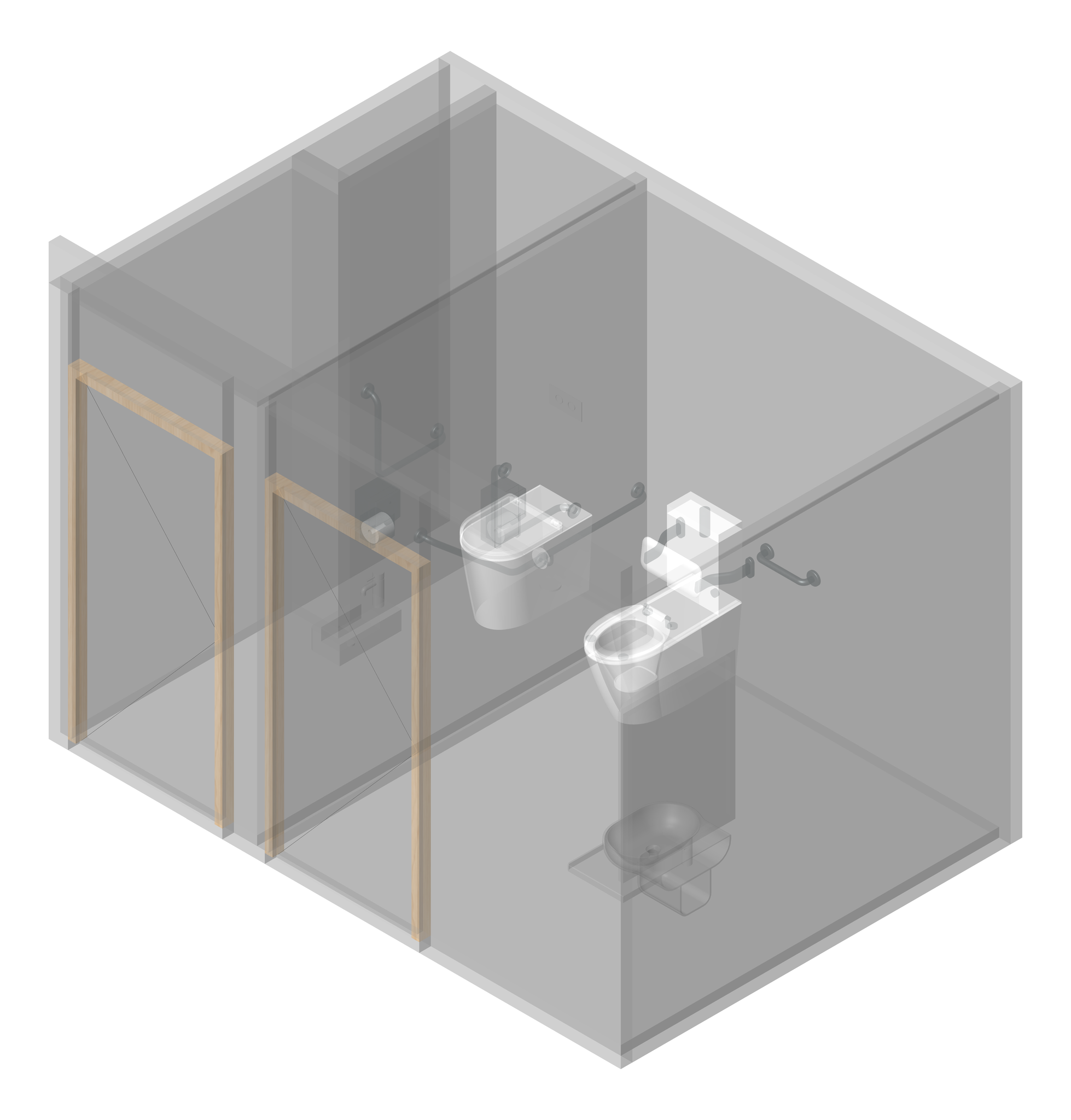 AMENITIES Assembly Internal Type2 2Cubicle